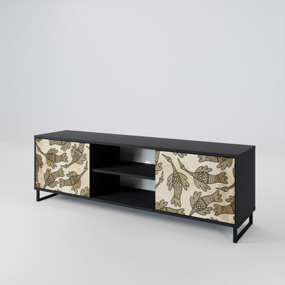 ALMONDINE SONGBIRD 2-Door TV Cabinet