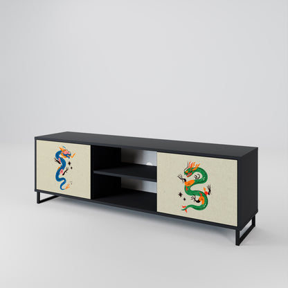MYTHOLOGICAL CREATURES 2-Door TV Cabinet