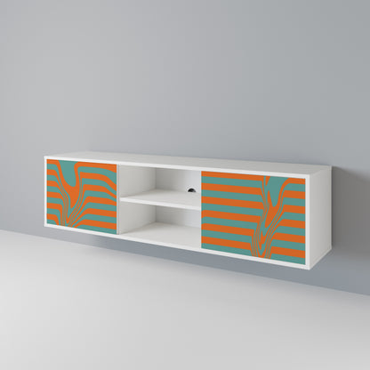 LINE COLLAPSE 2-Door TV Cabinet