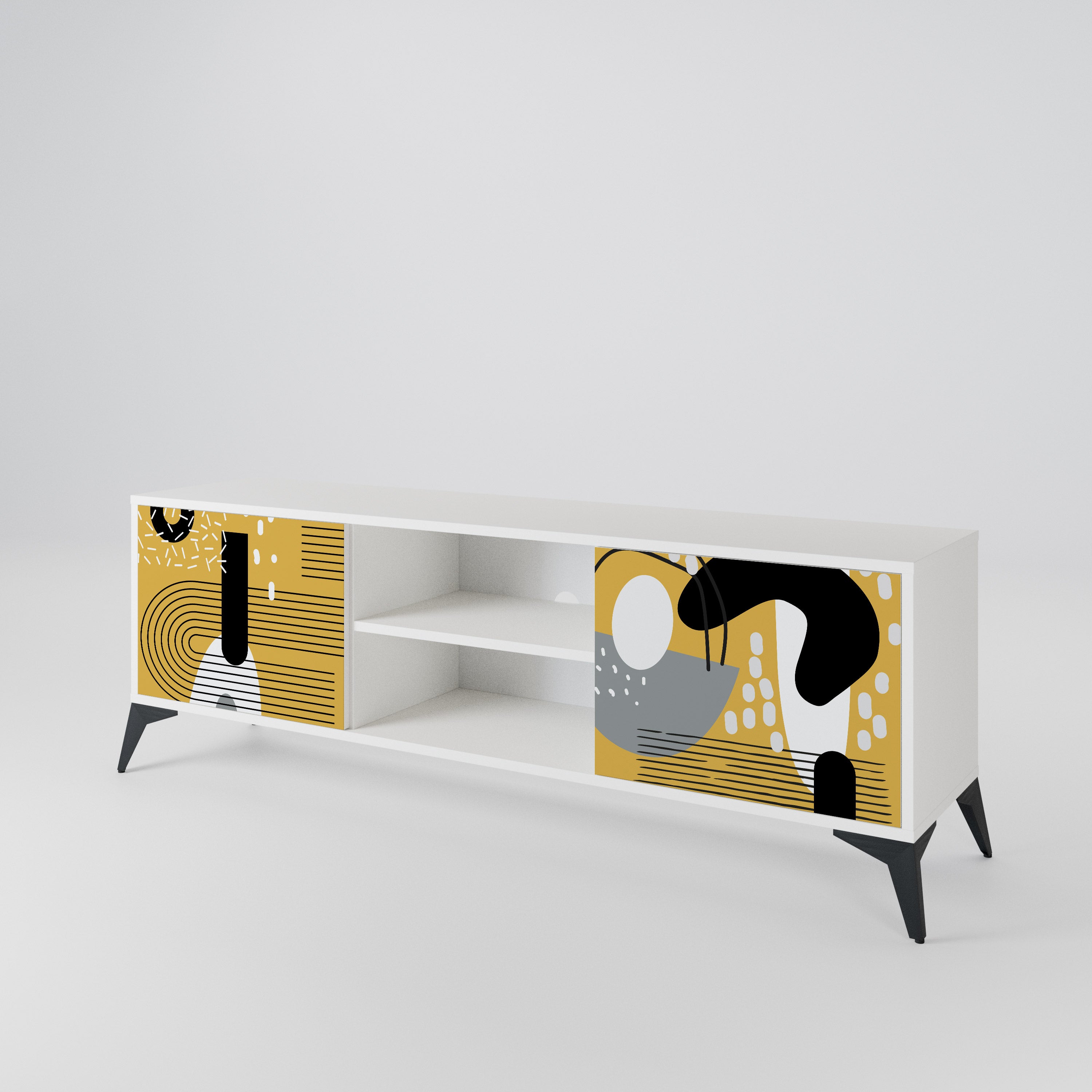 SHAPESHIFT SYMPHONY 2-Door TV Cabinet