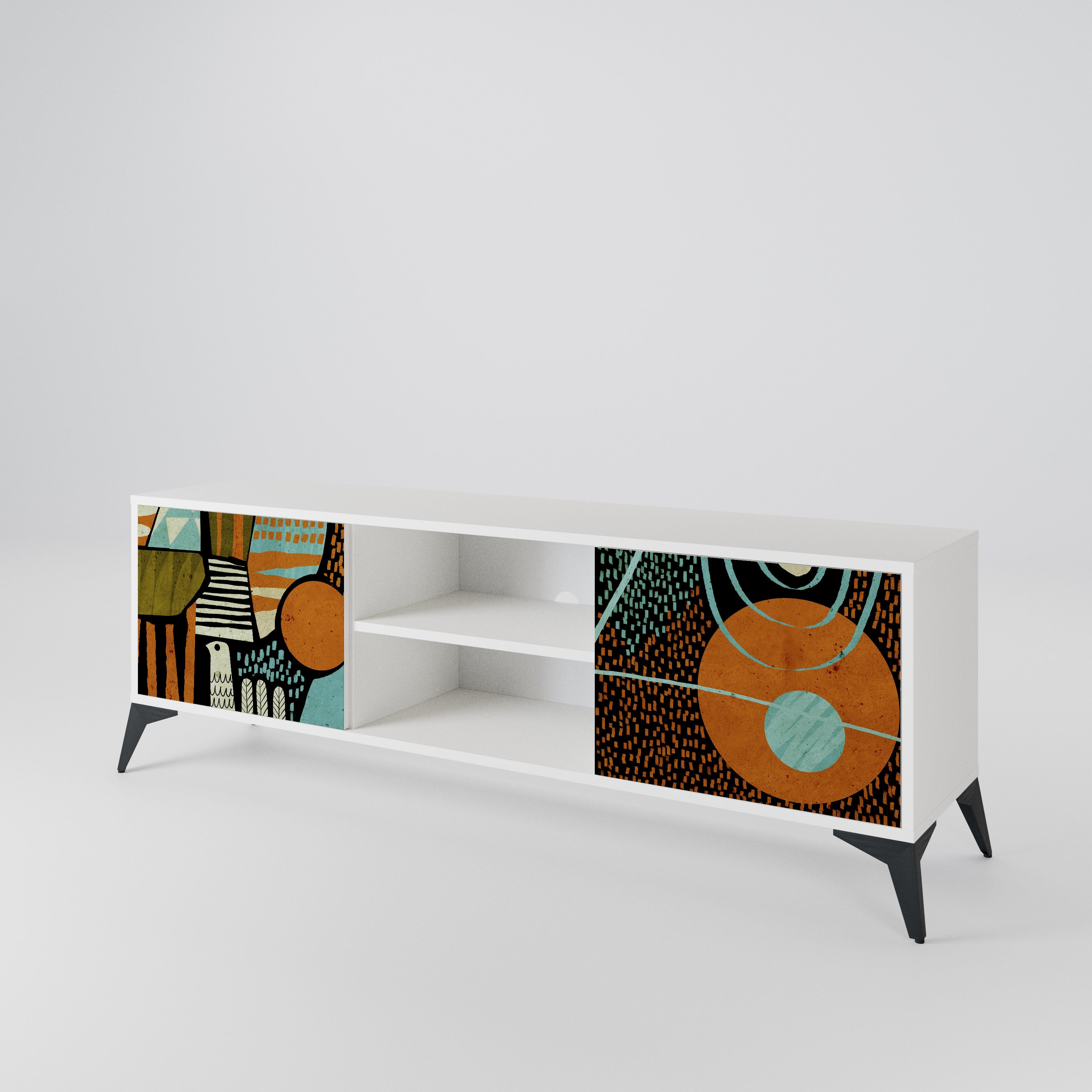 GEODE GLIMMER 2-Door TV Cabinet