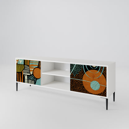 GEODE GLIMMER 2-Door TV Cabinet