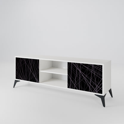 SHIMMER SPIDERGRAM 2-Door TV Cabinet
