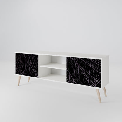 SHIMMER SPIDERGRAM 2-Door TV Cabinet