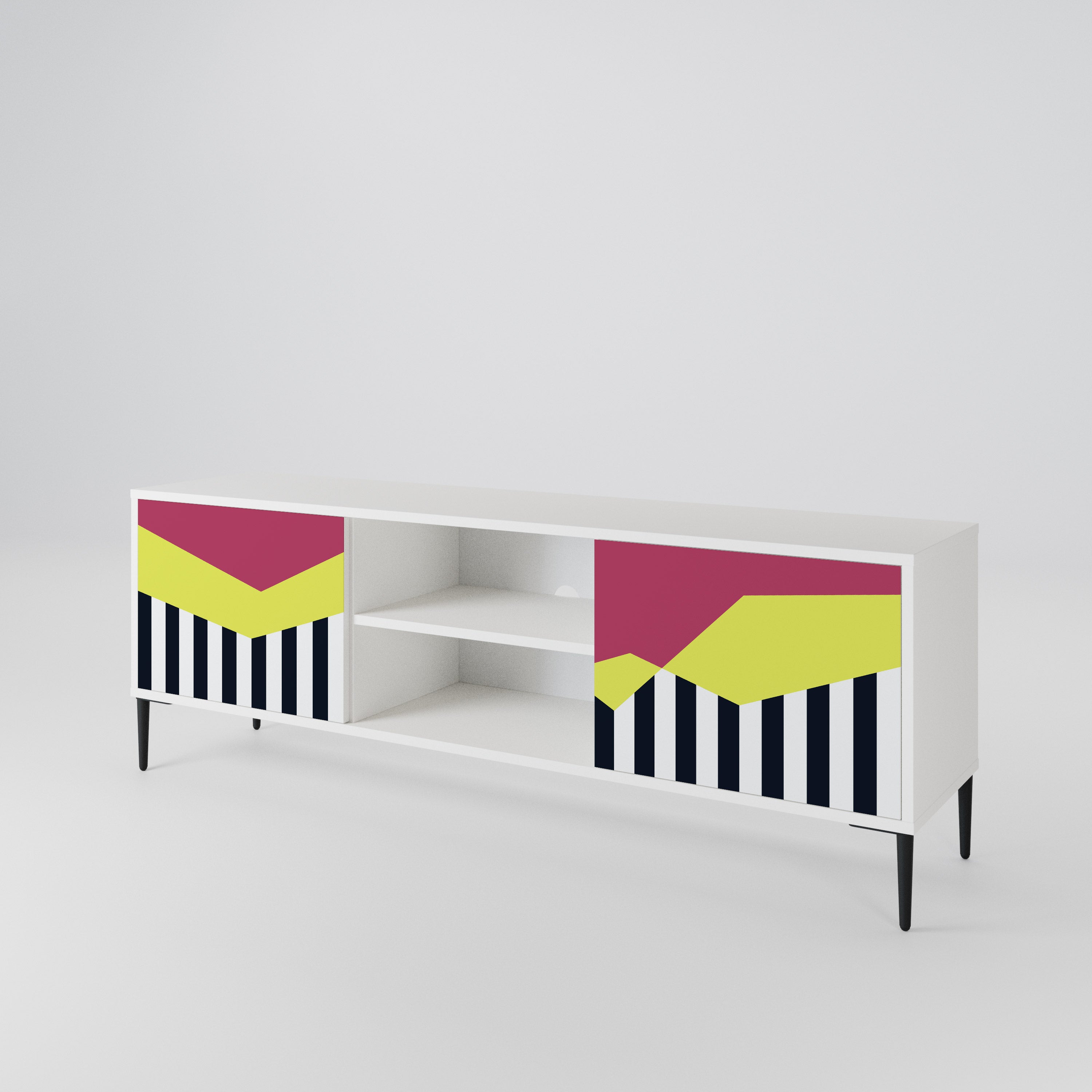 PIANO FANTASY 2-Door TV Cabinet