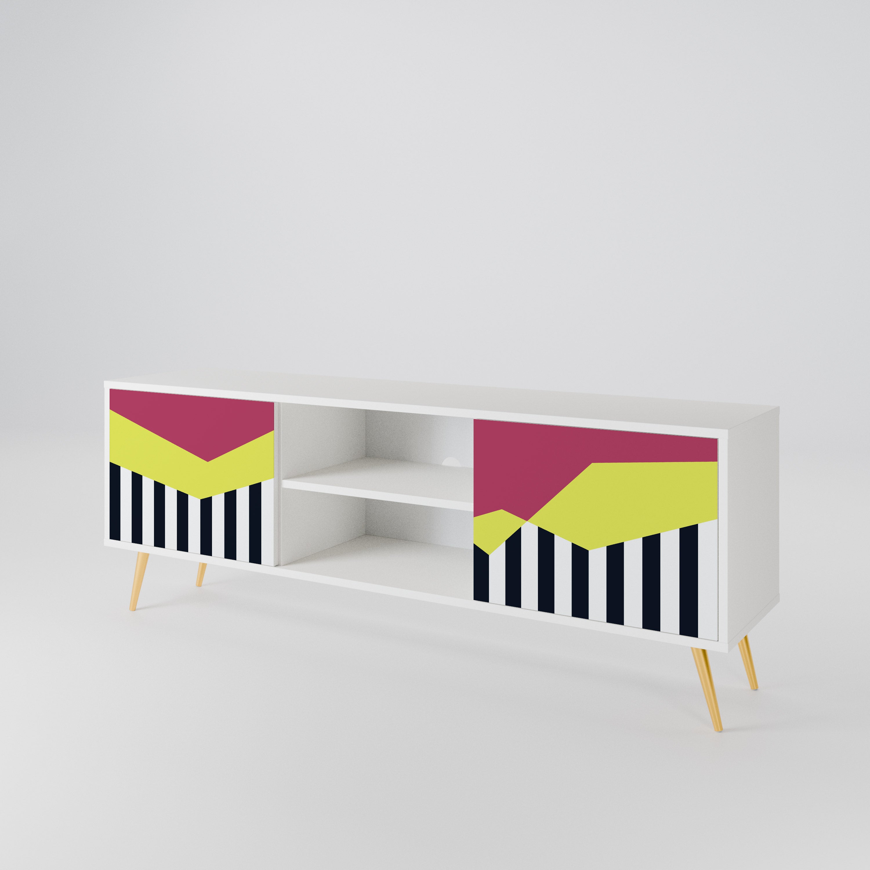PIANO FANTASY 2-Door TV Cabinet