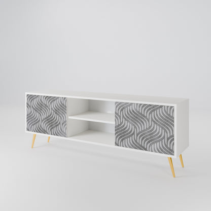 CONCRETE MOVEMENT 2-Door TV Cabinet