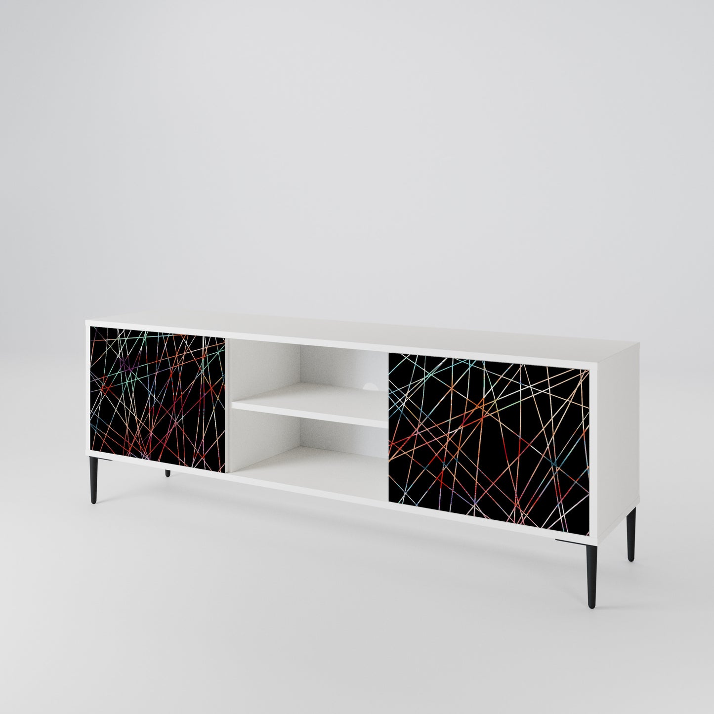 LUMINOUS SNARE 2-Door TV Cabinet