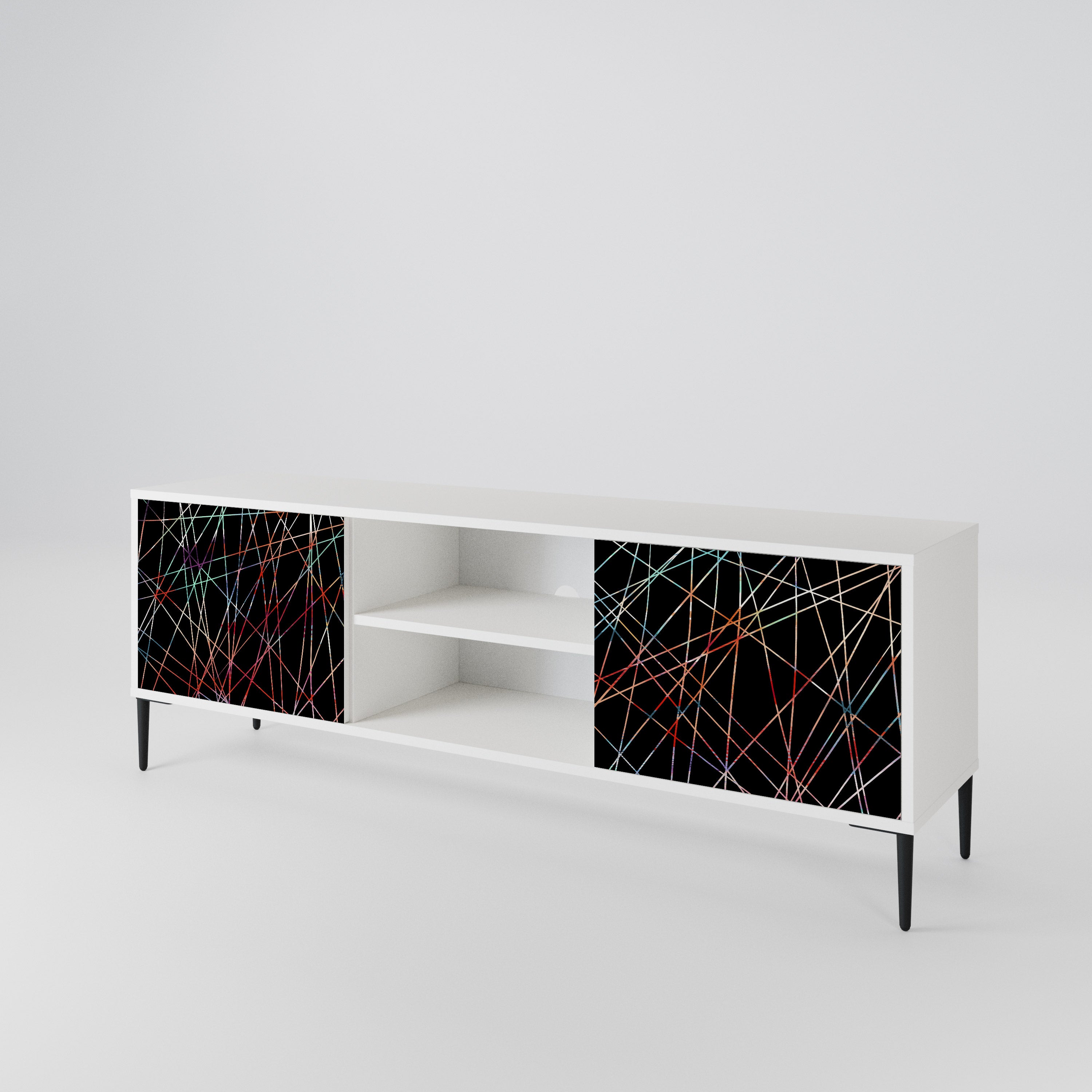 LUMINOUS SNARE 2-Door TV Cabinet