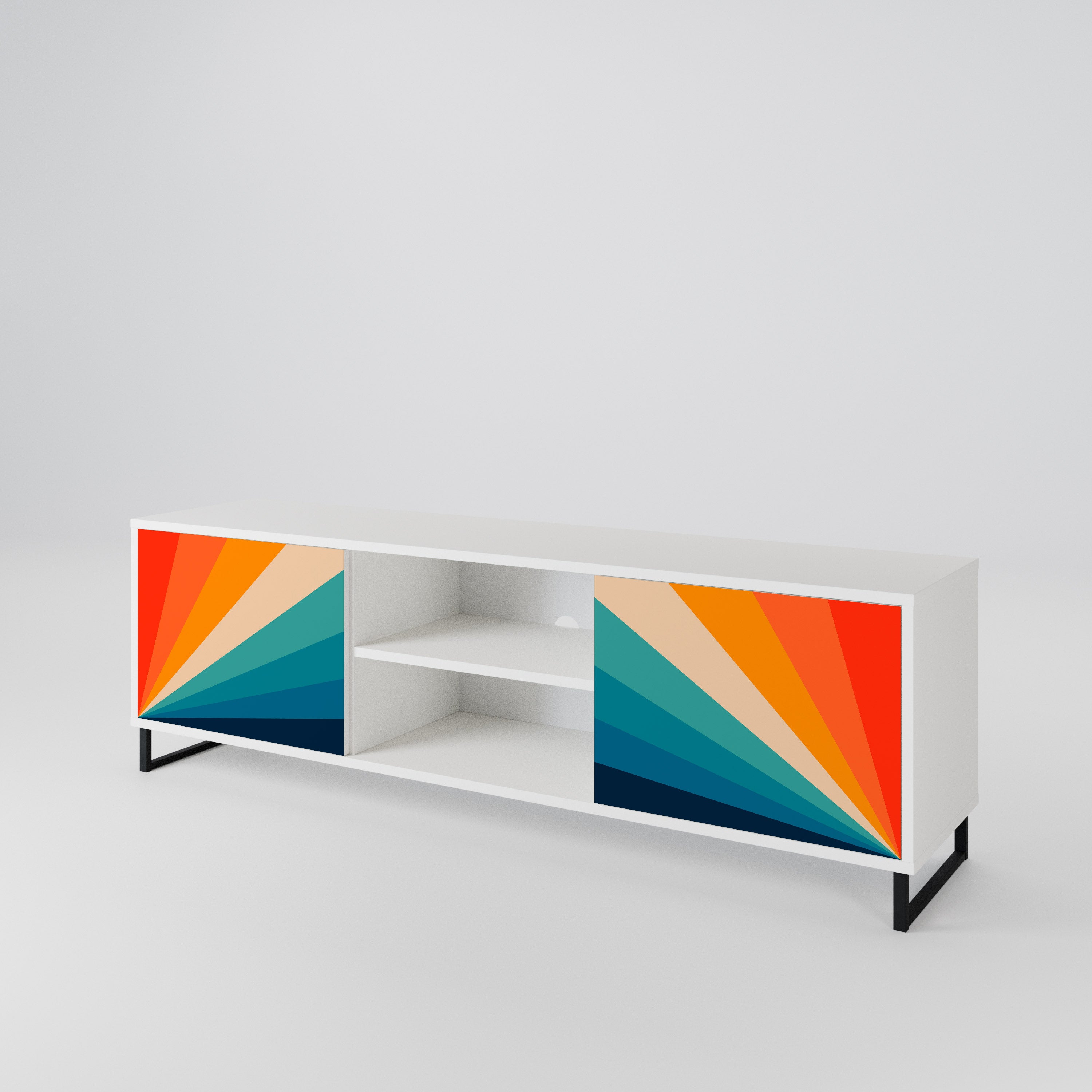 PRISM CONCUSSION 2-Door TV Cabinet