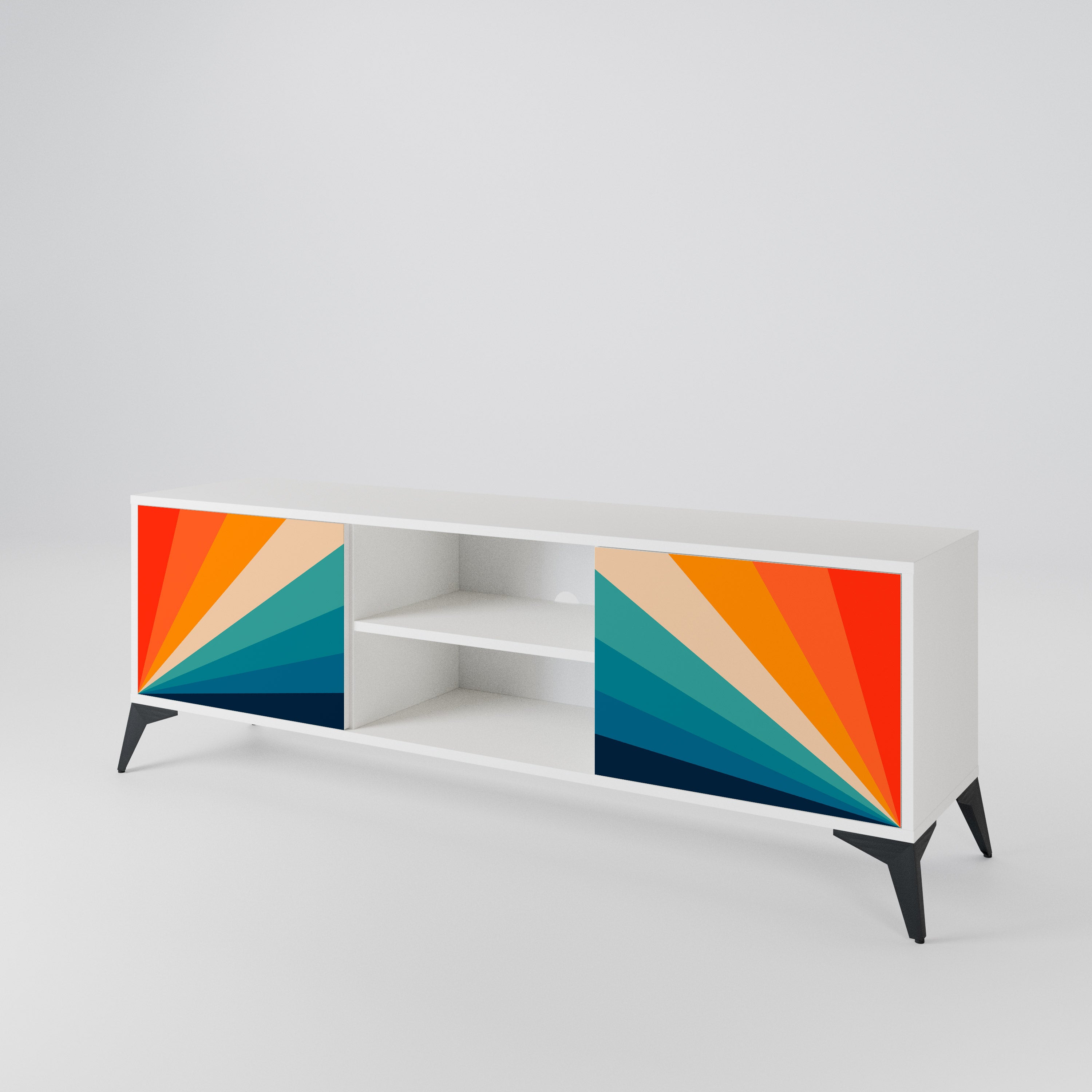 PRISM CONCUSSION 2-Door TV Cabinet