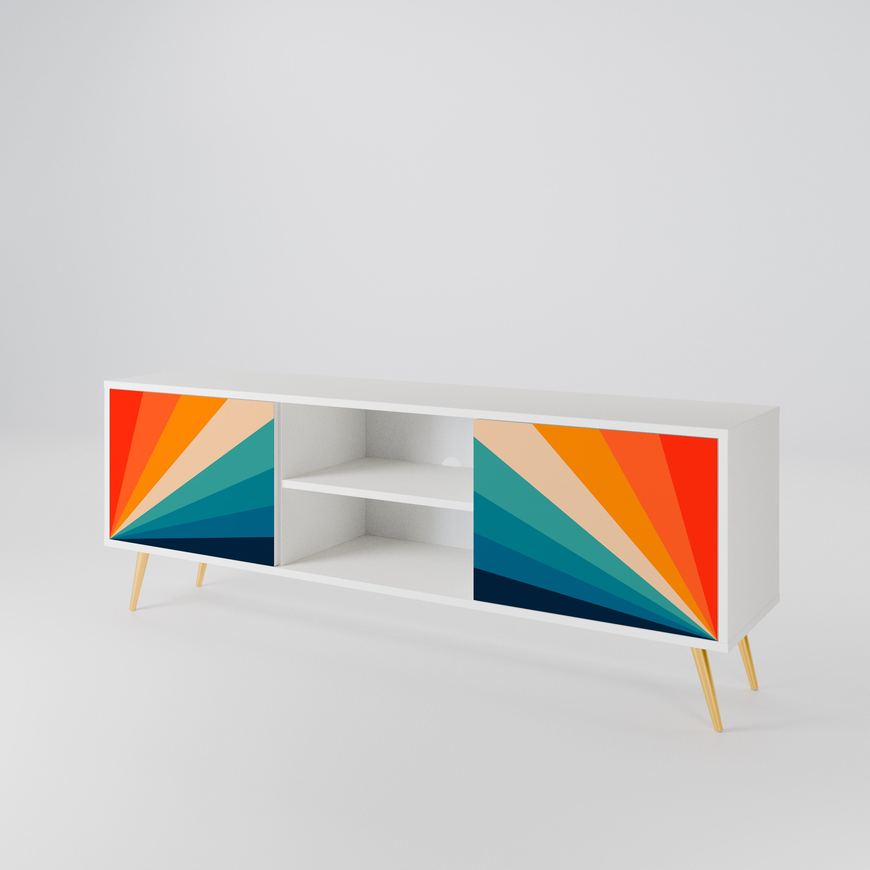 PRISM CONCUSSION 2-Door TV Cabinet