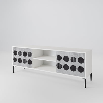 GHOSTLY GRADIENTS 2-Door TV Cabinet