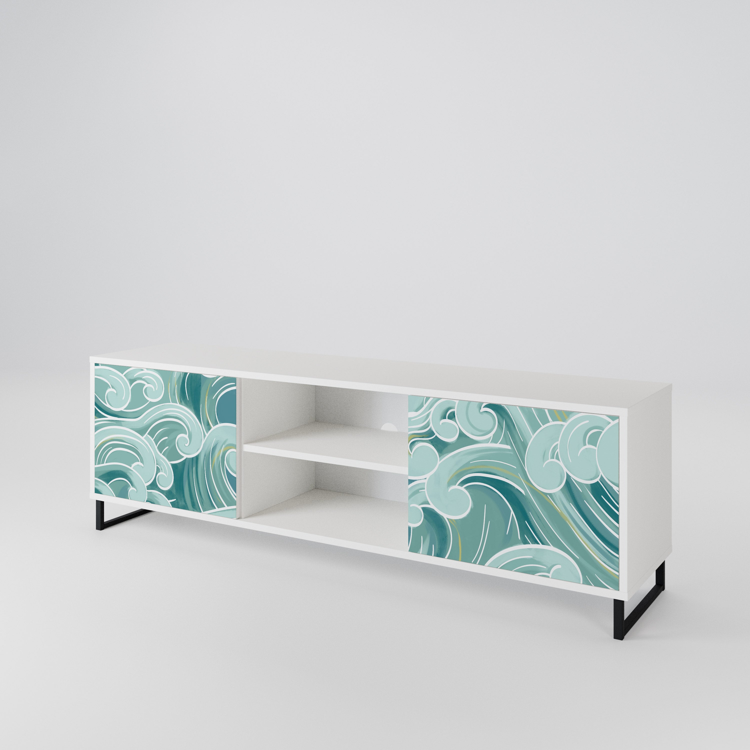 ASIAN SWAY 2-Door TV Cabinet