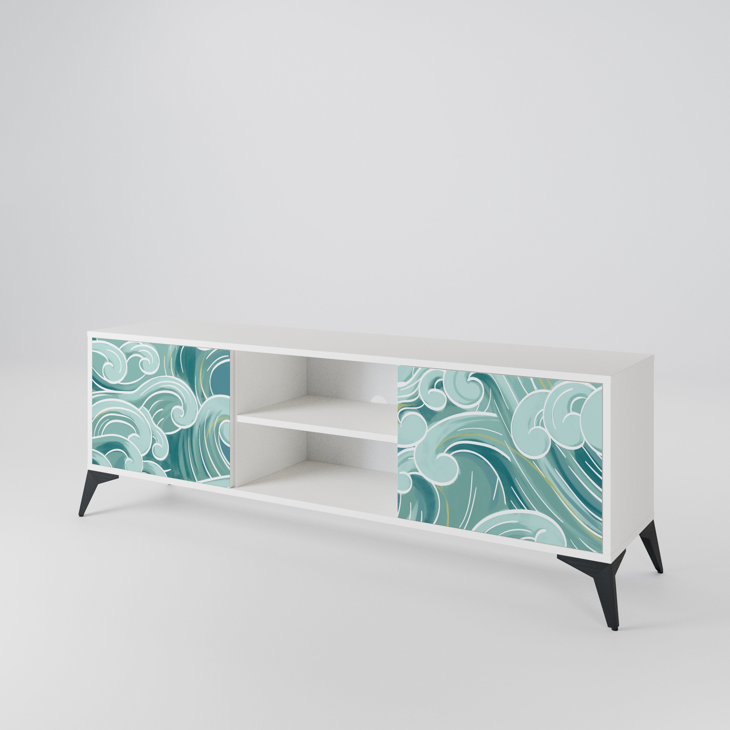 ASIAN SWAY 2-Door TV Cabinet
