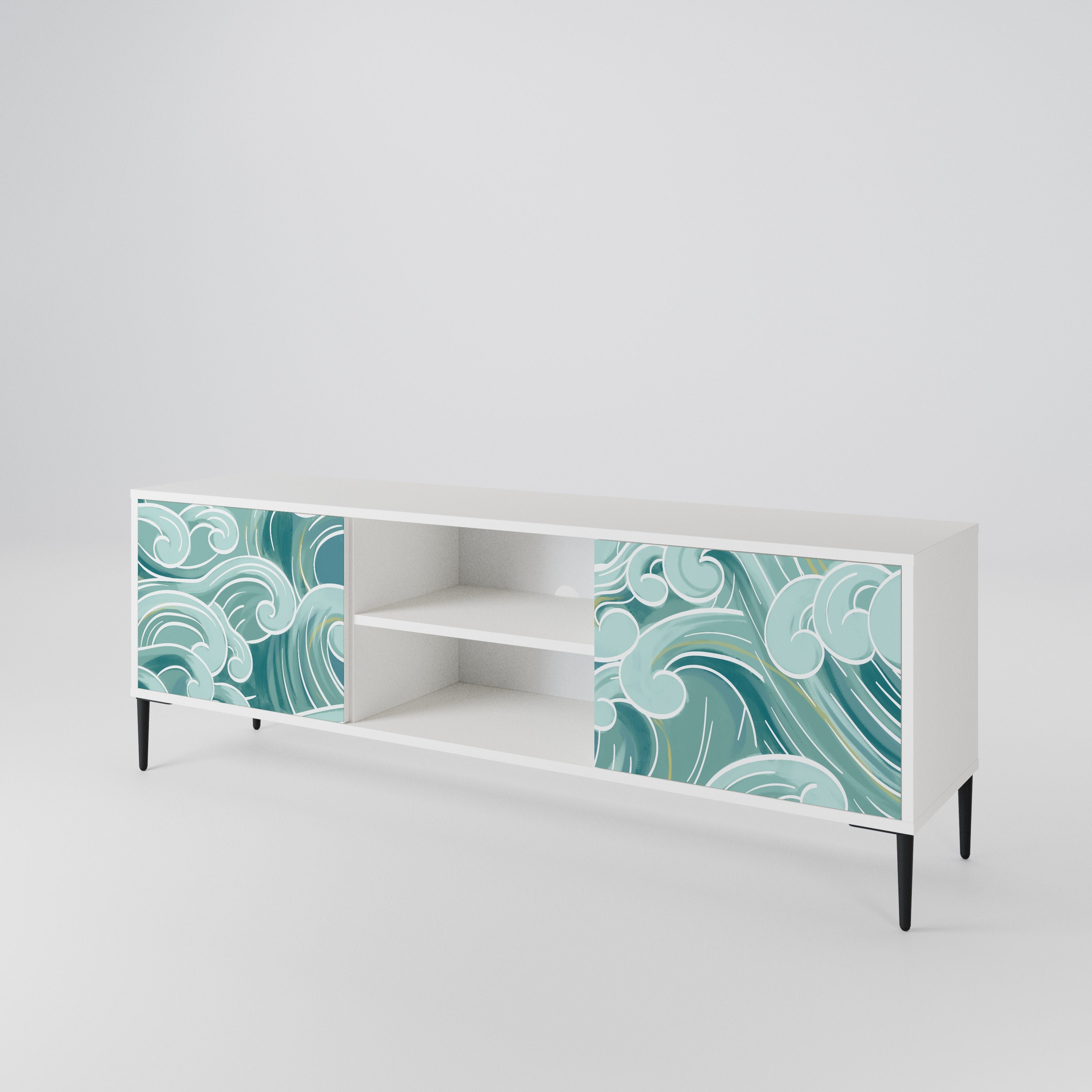 ASIAN SWAY 2-Door TV Cabinet