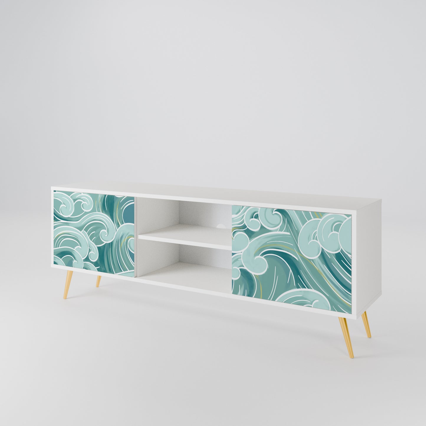 ASIAN SWAY 2-Door TV Cabinet