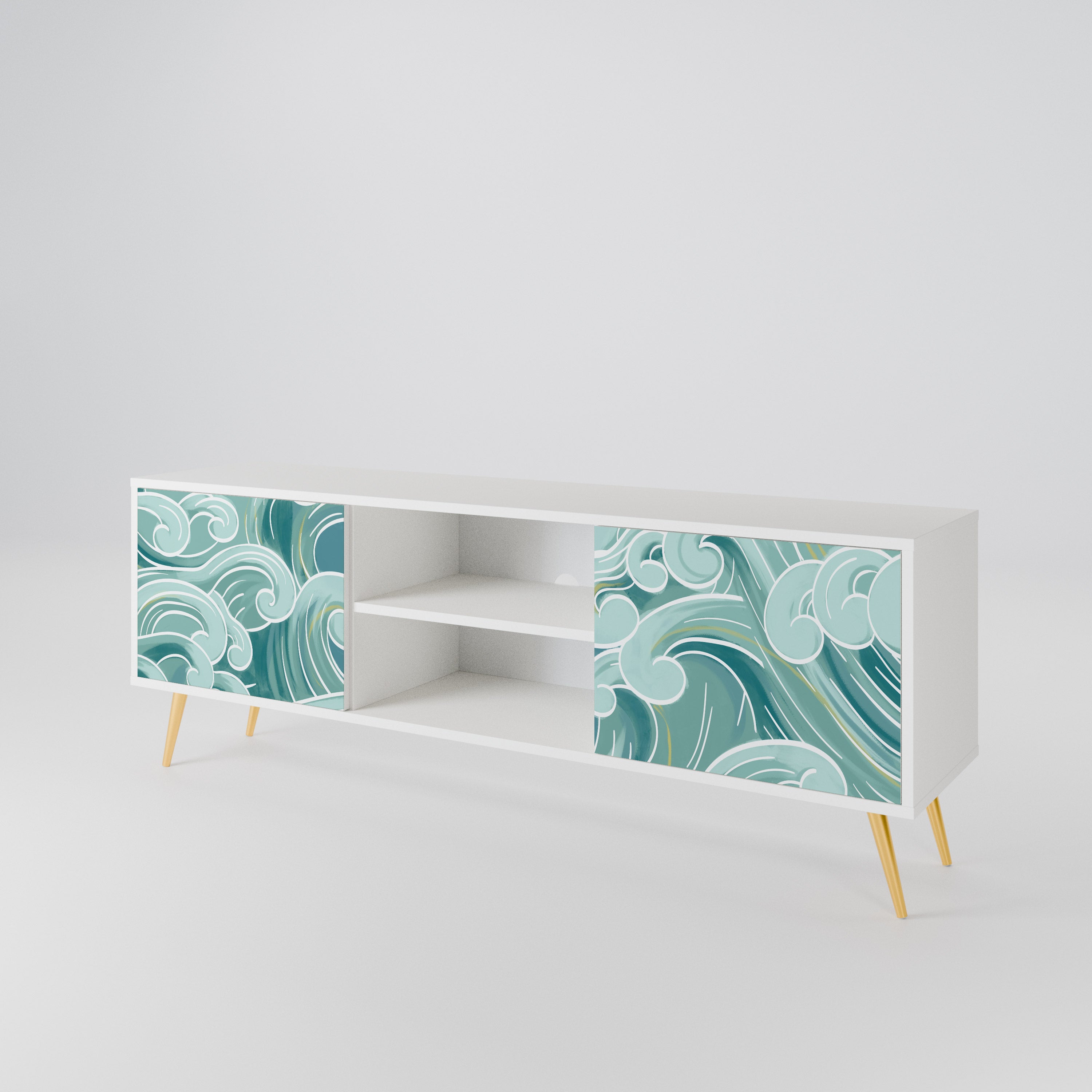 ASIAN SWAY 2-Door TV Cabinet