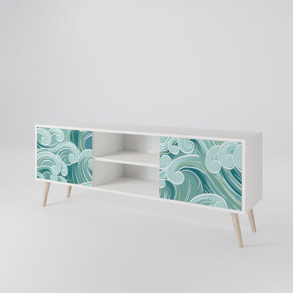 ASIAN SWAY 2-Door TV Cabinet