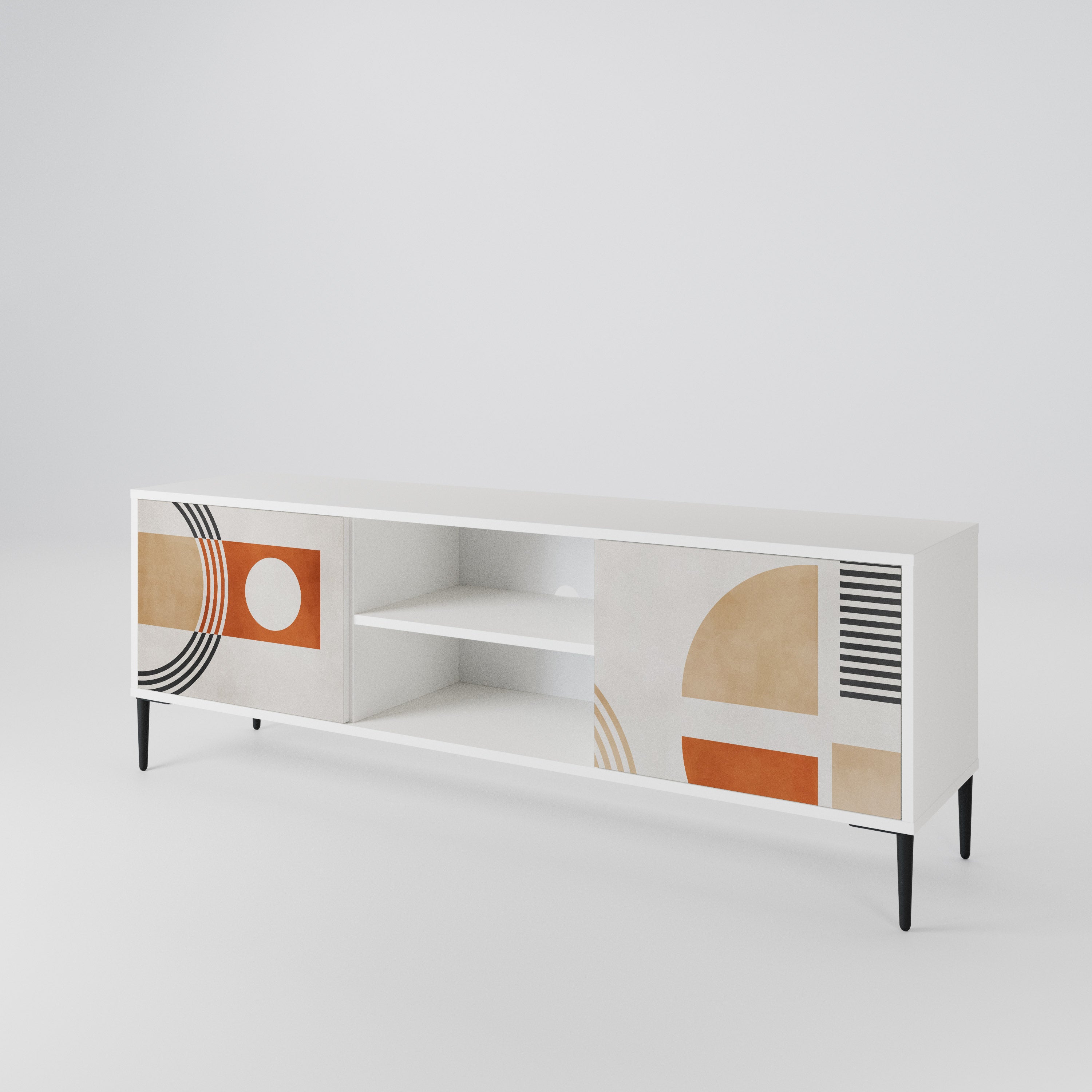 SPACE AROUND 2-Door TV Cabinet