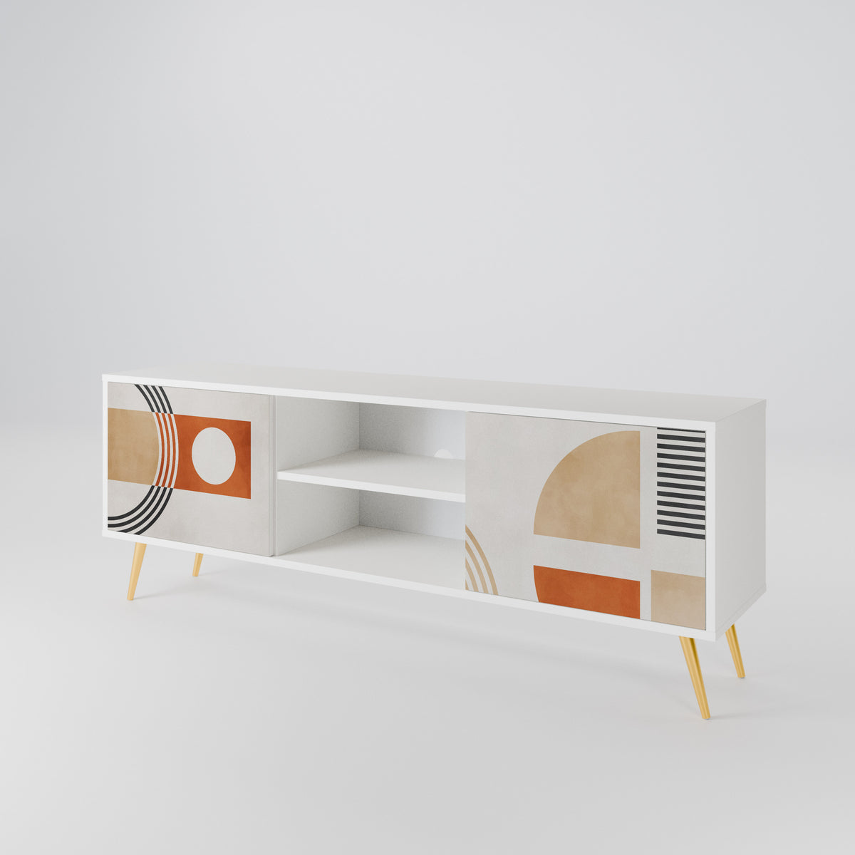 SPACE AROUND 2-Door TV Cabinet