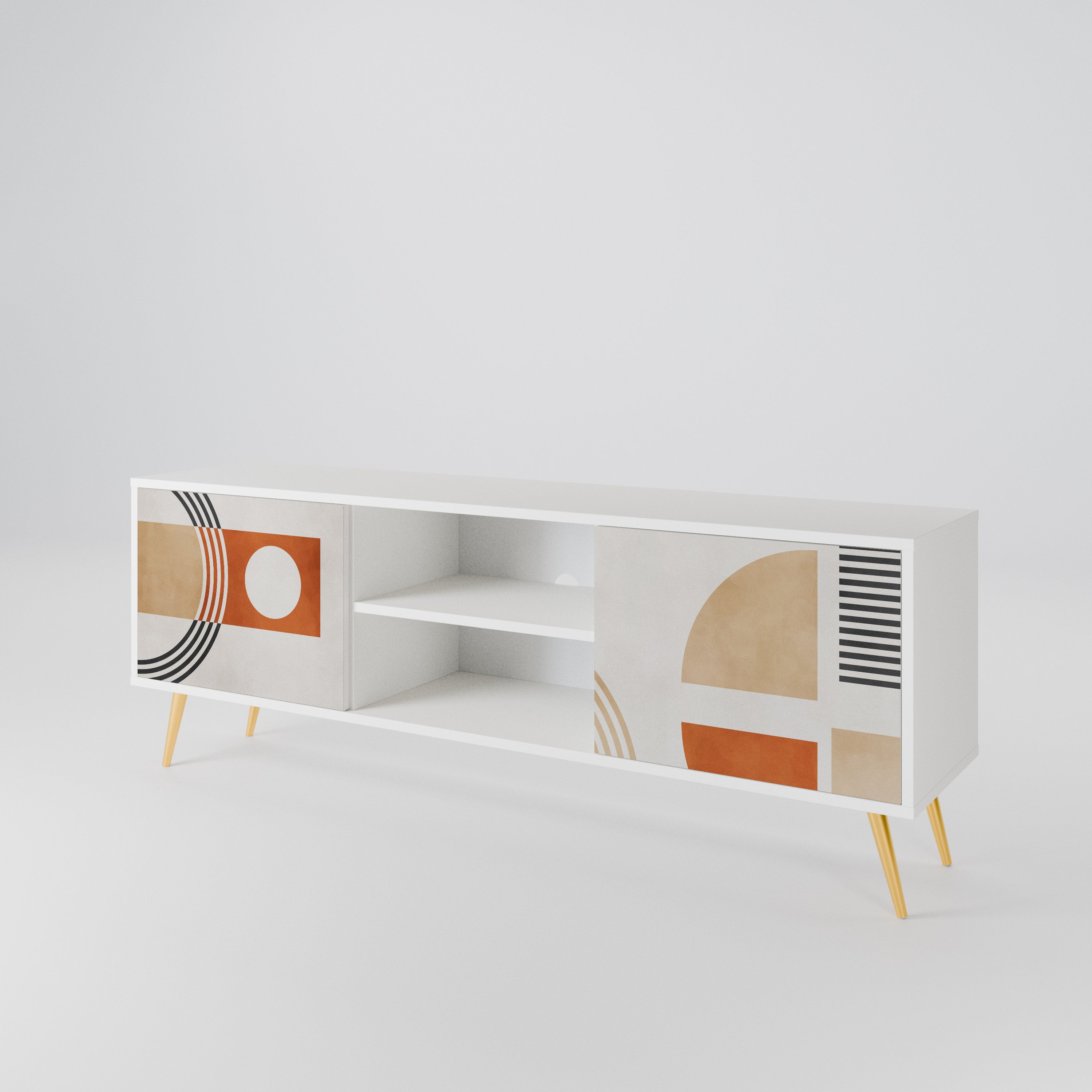 SPACE AROUND 2-Door TV Cabinet