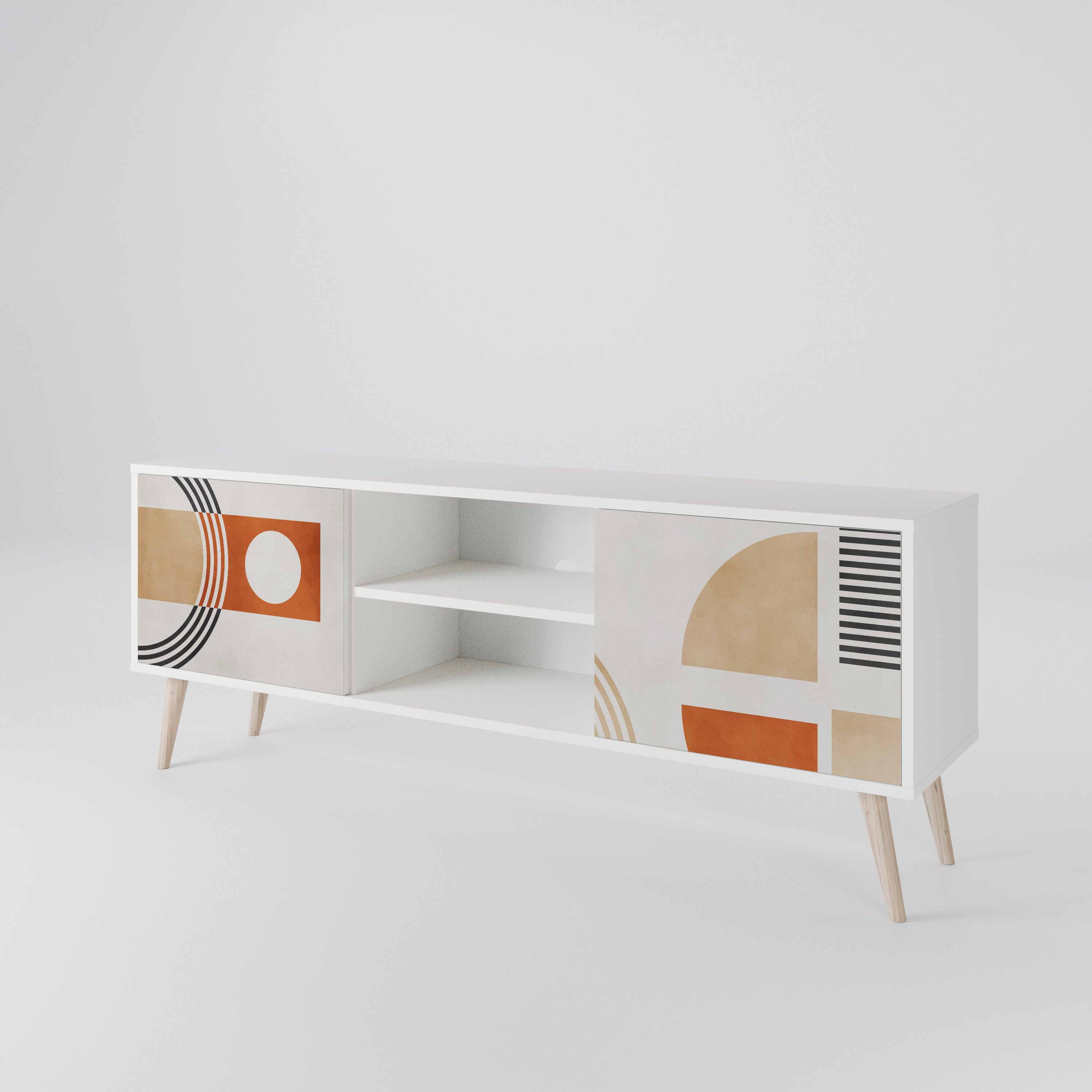 SPACE AROUND 2-Door TV Cabinet