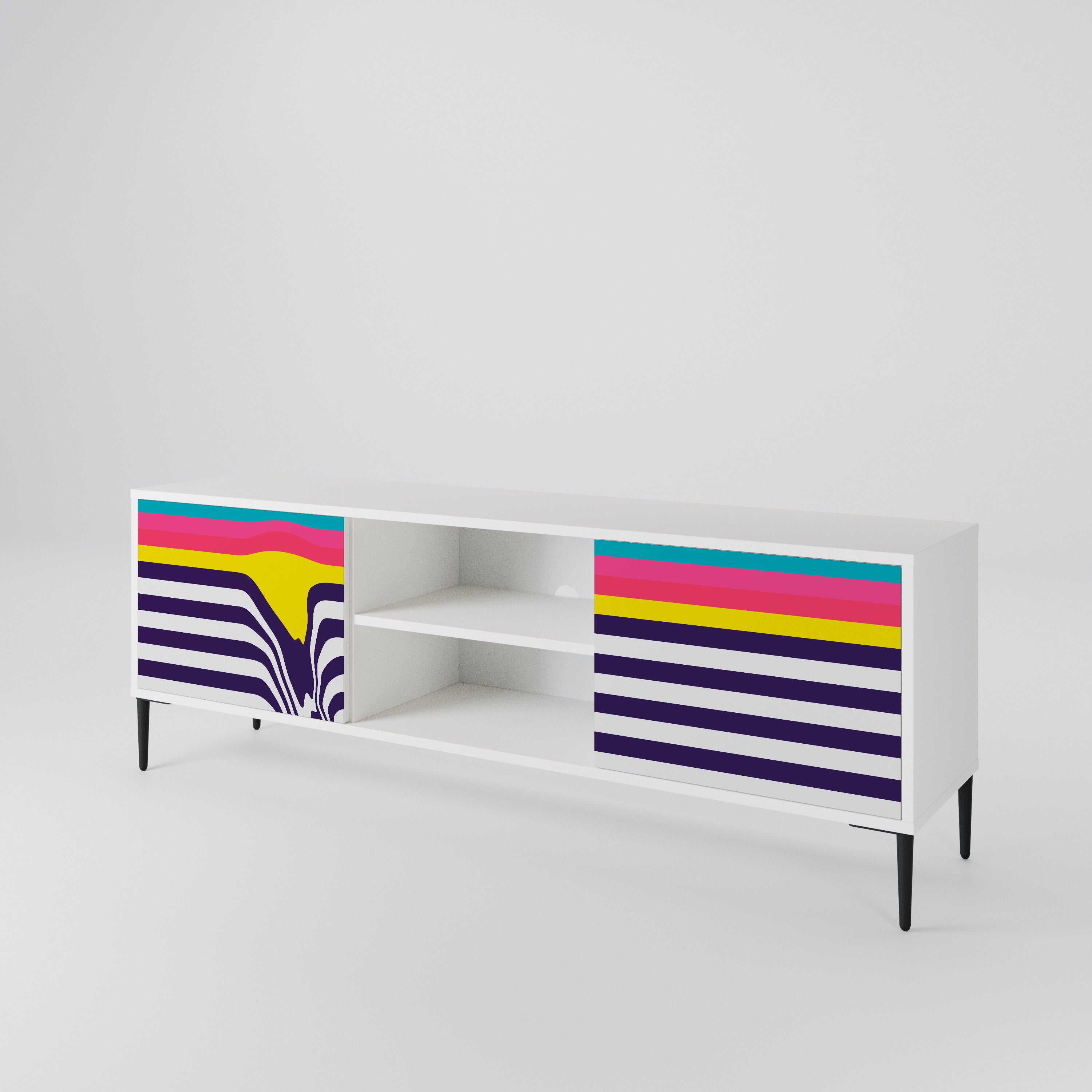 TONE COLLAPSE 2-Door TV Cabinet