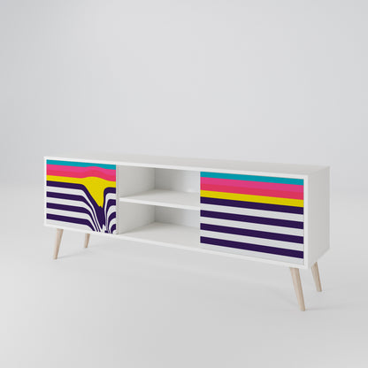 TONE COLLAPSE 2-Door TV Cabinet