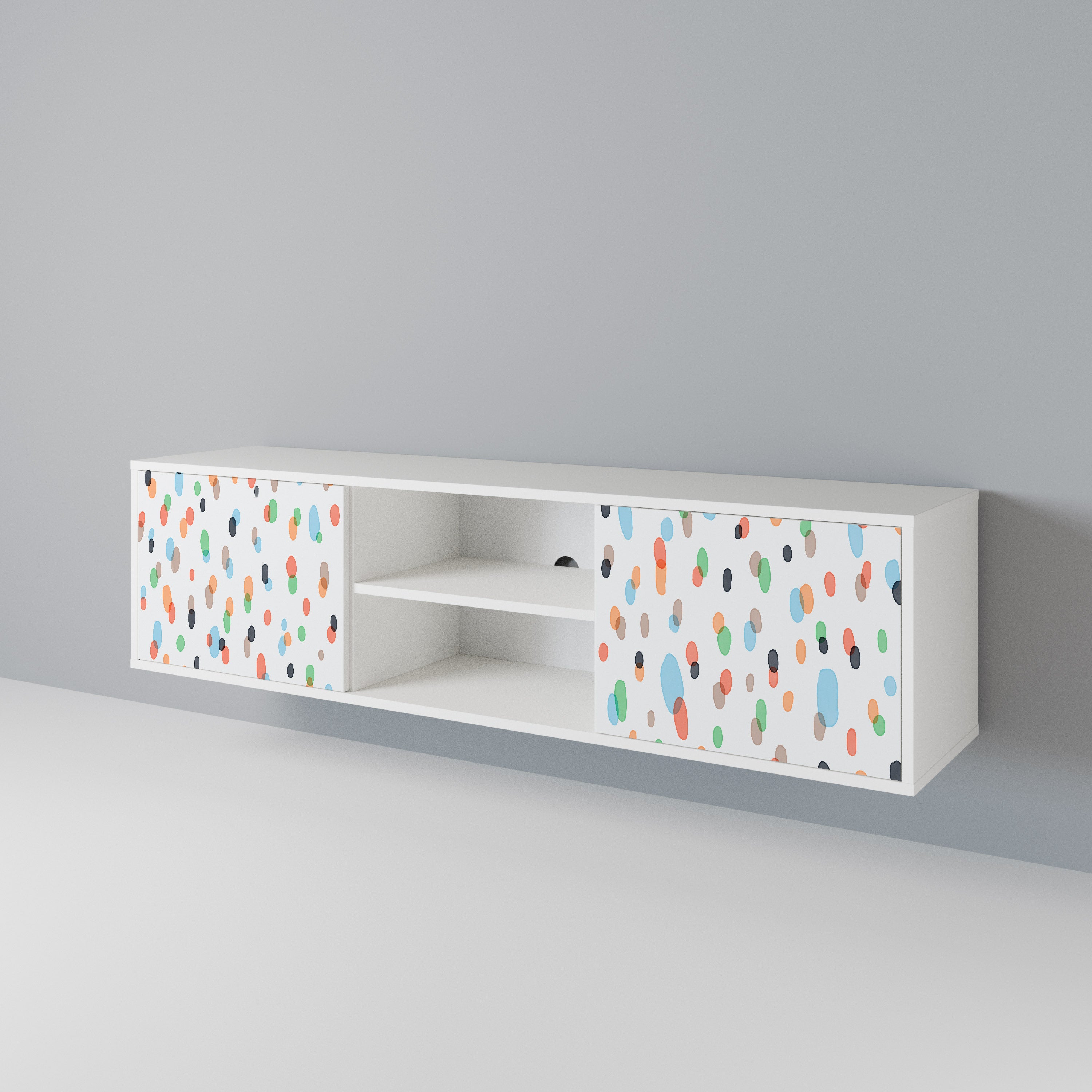 ENERGETIC SPOTS 2-Door TV Cabinet