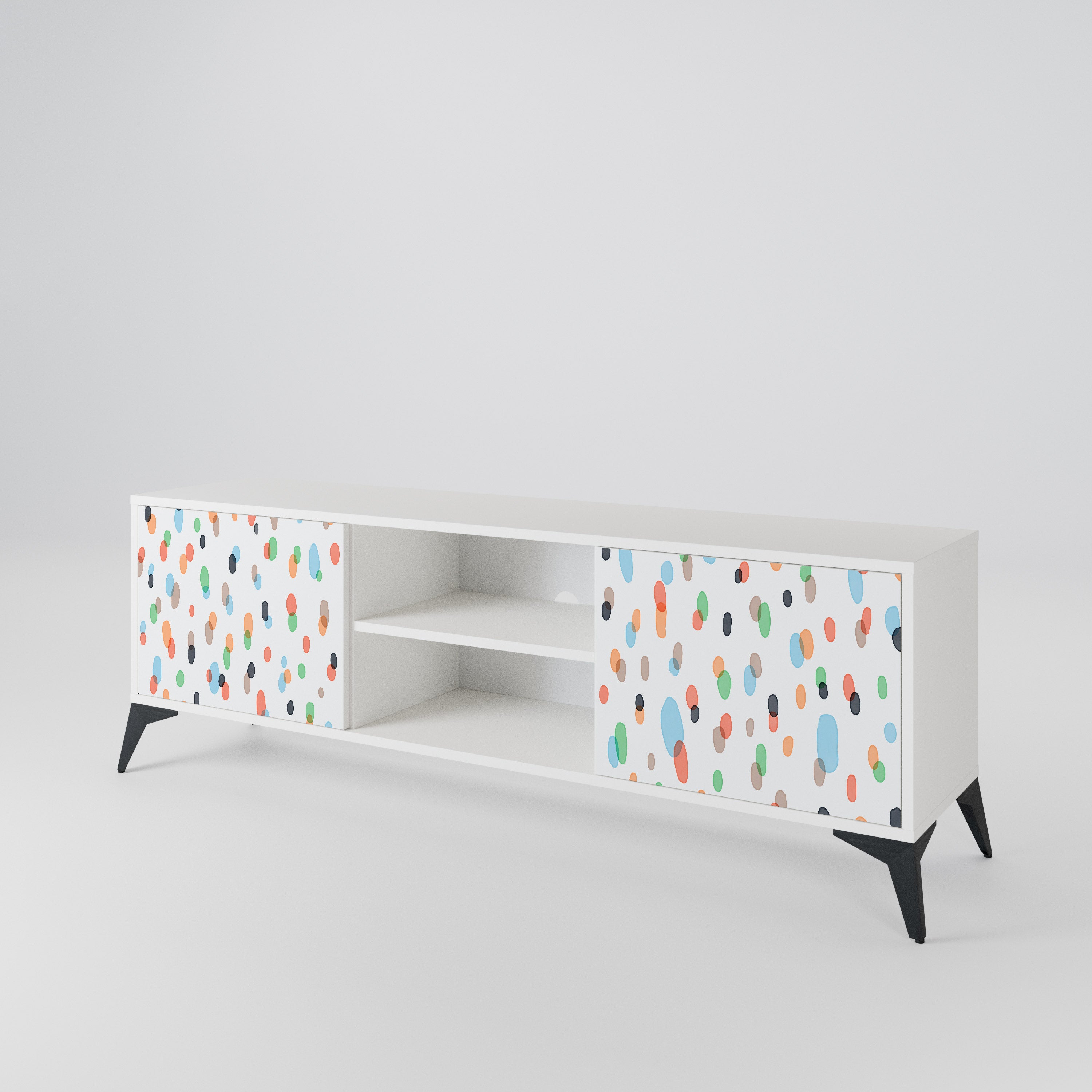 ENERGETIC SPOTS 2-Door TV Cabinet