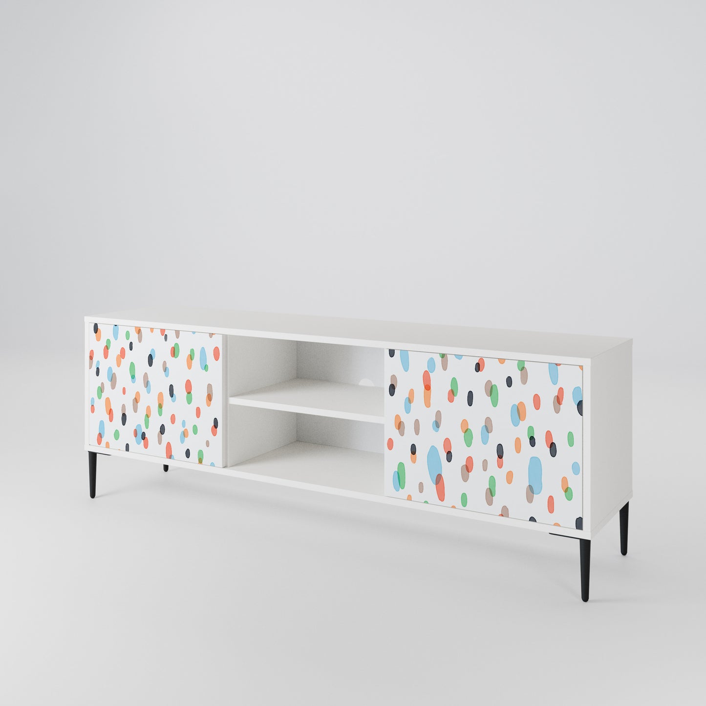 ENERGETIC SPOTS 2-Door TV Cabinet