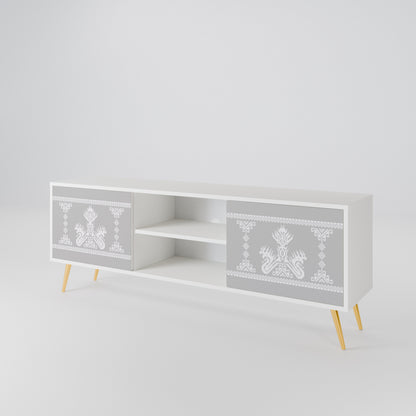 THAI GRAY 2-Door TV Cabinet