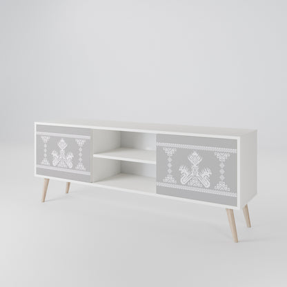 THAI GRAY 2-Door TV Cabinet