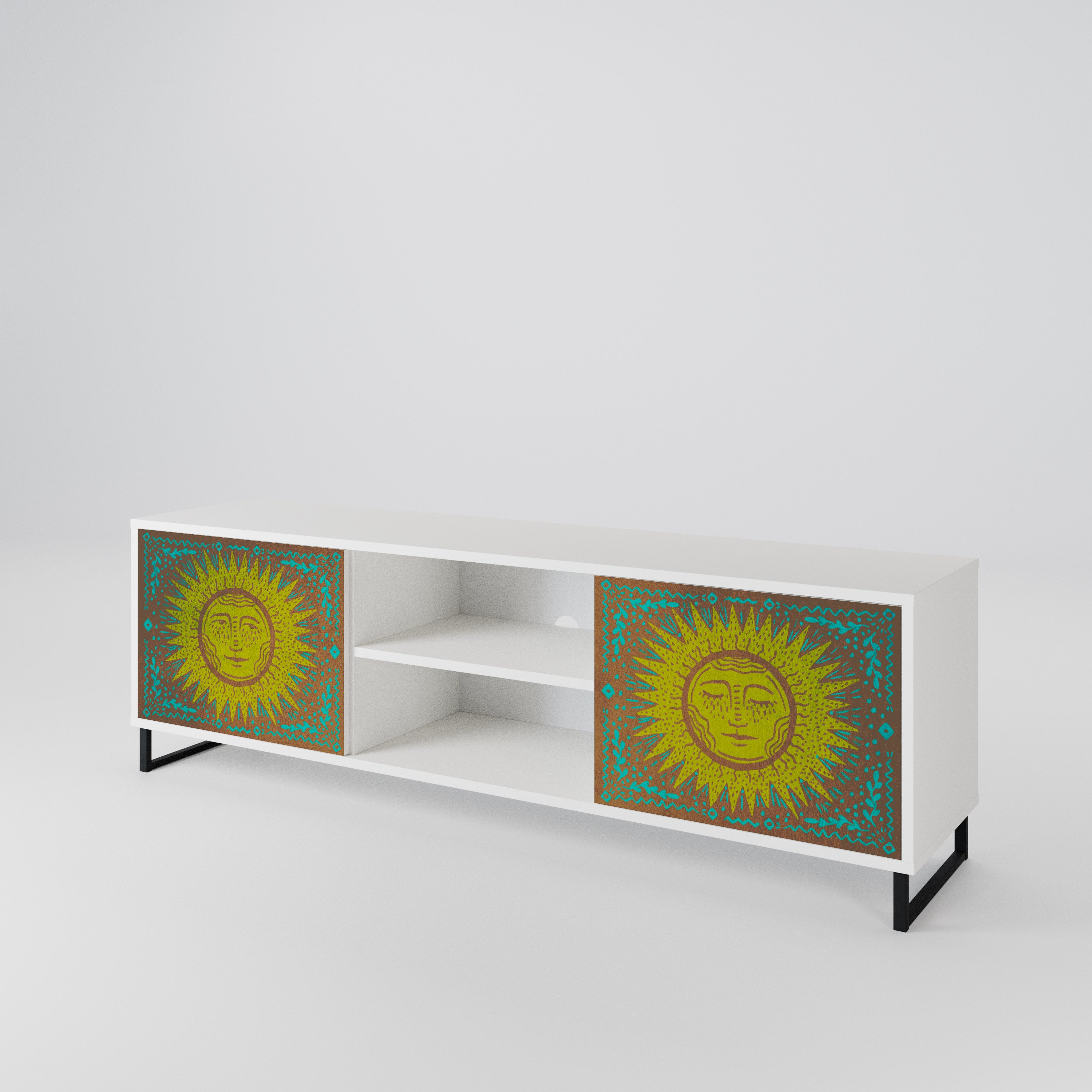 SUNSHINE EULOGY 2-Door TV Cabinet