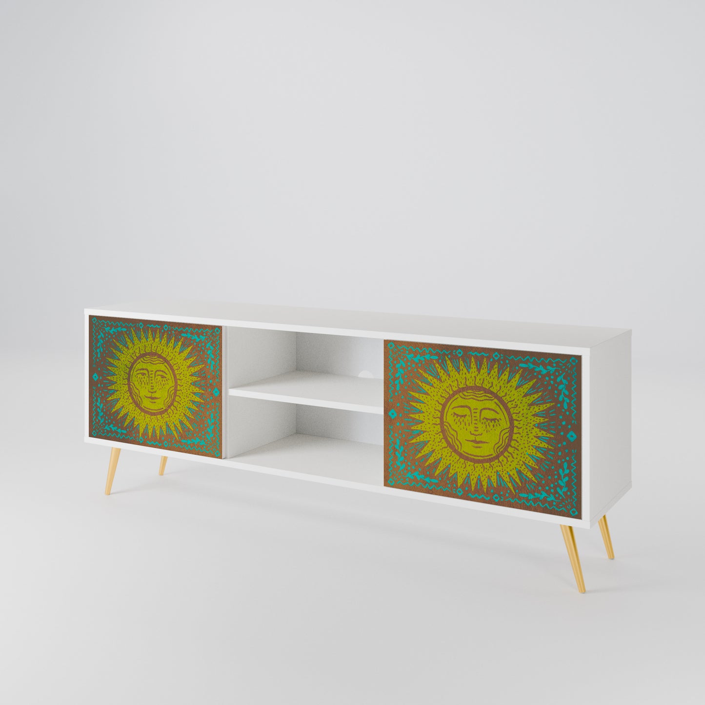 SUNSHINE EULOGY 2-Door TV Cabinet