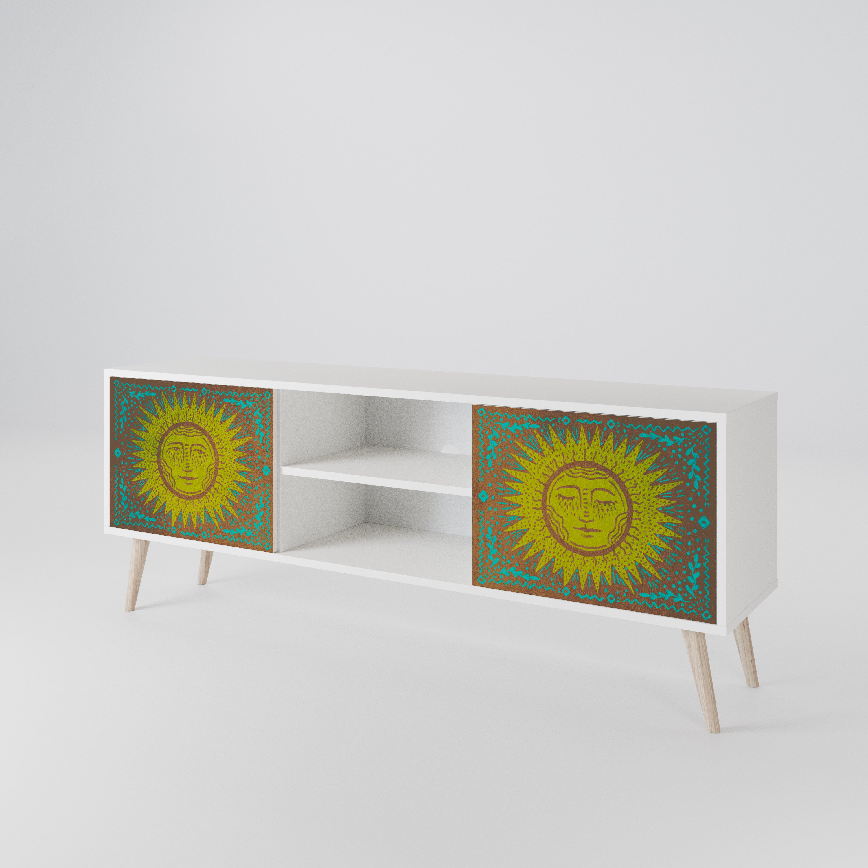 SUNSHINE EULOGY 2-Door TV Cabinet