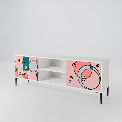 GOSSAMER ECHOES 2-Door TV Cabinet