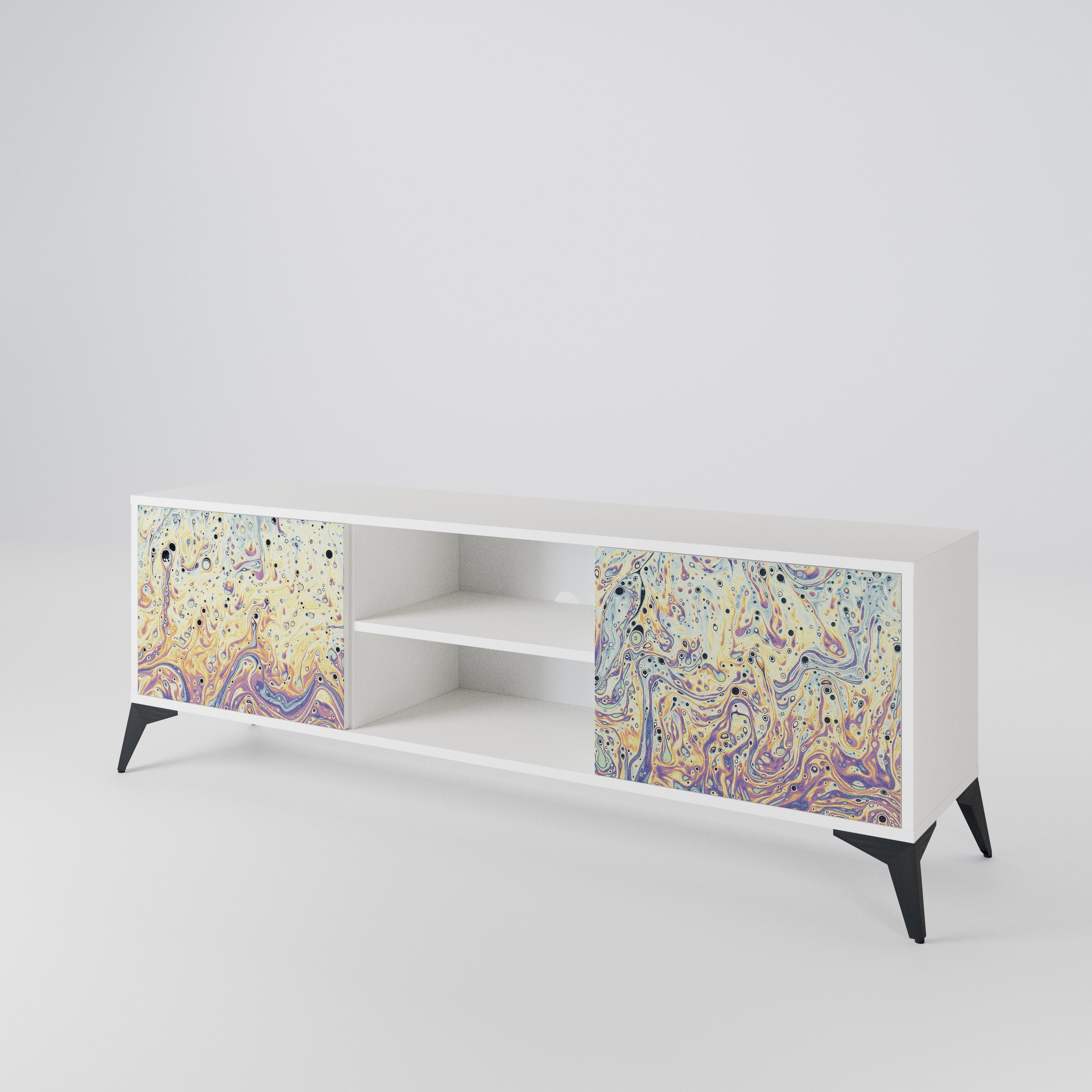 MOSAIC OF COLORS 2-Door TV Cabinet