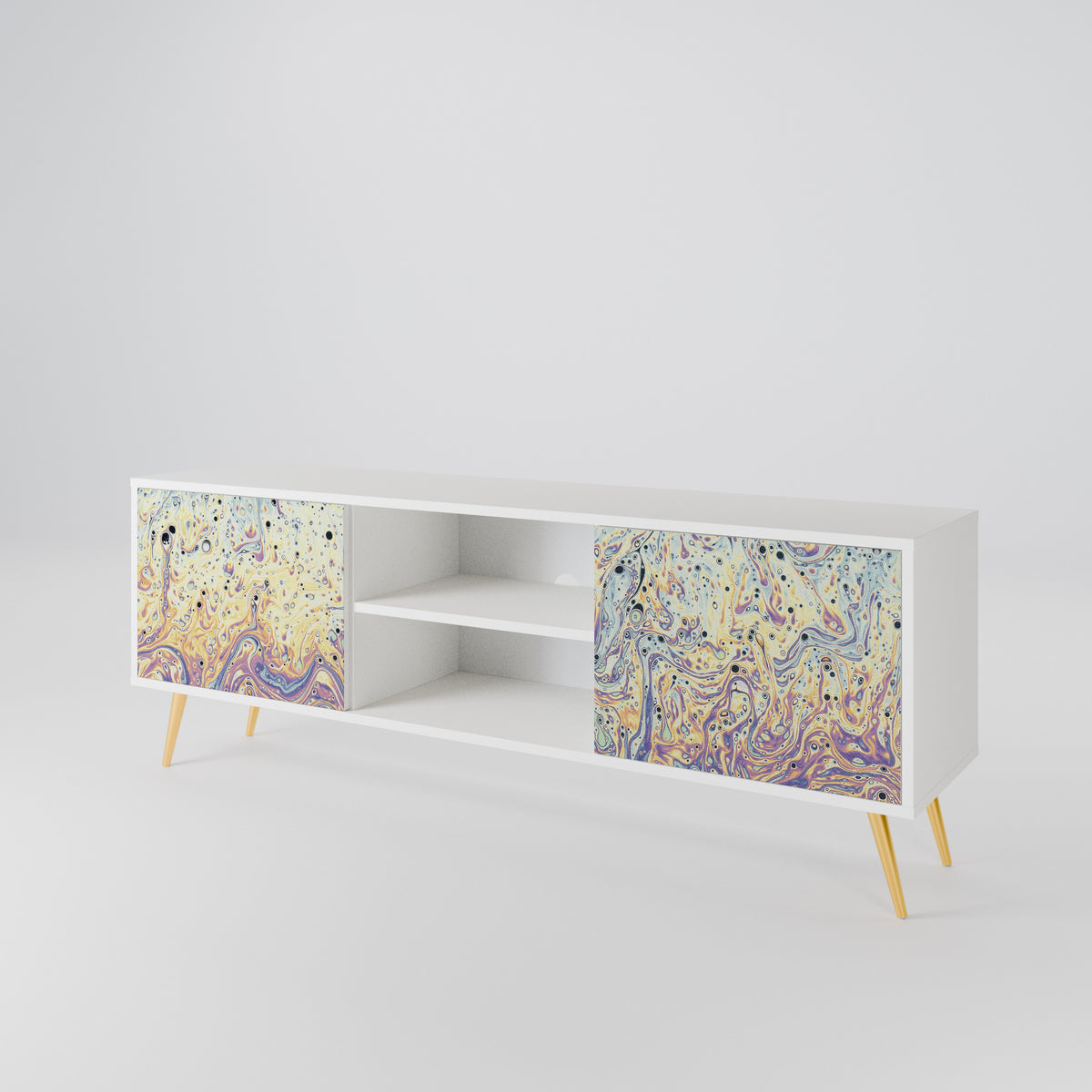 MOSAIC OF COLORS 2-Door TV Cabinet