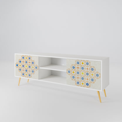 PATTERNED PRISM 2-Door TV Cabinet