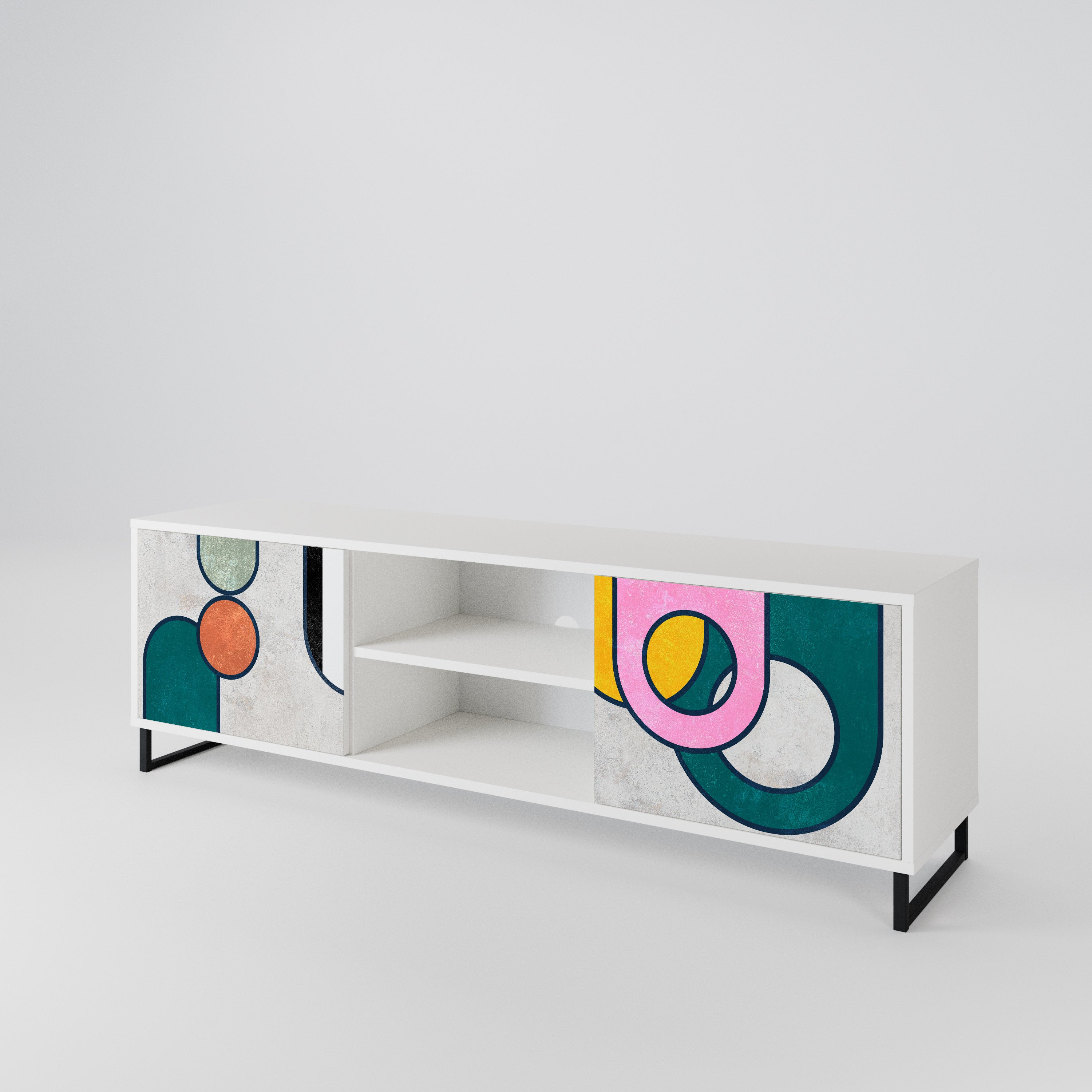 COOL STORY 2-Door TV Cabinet