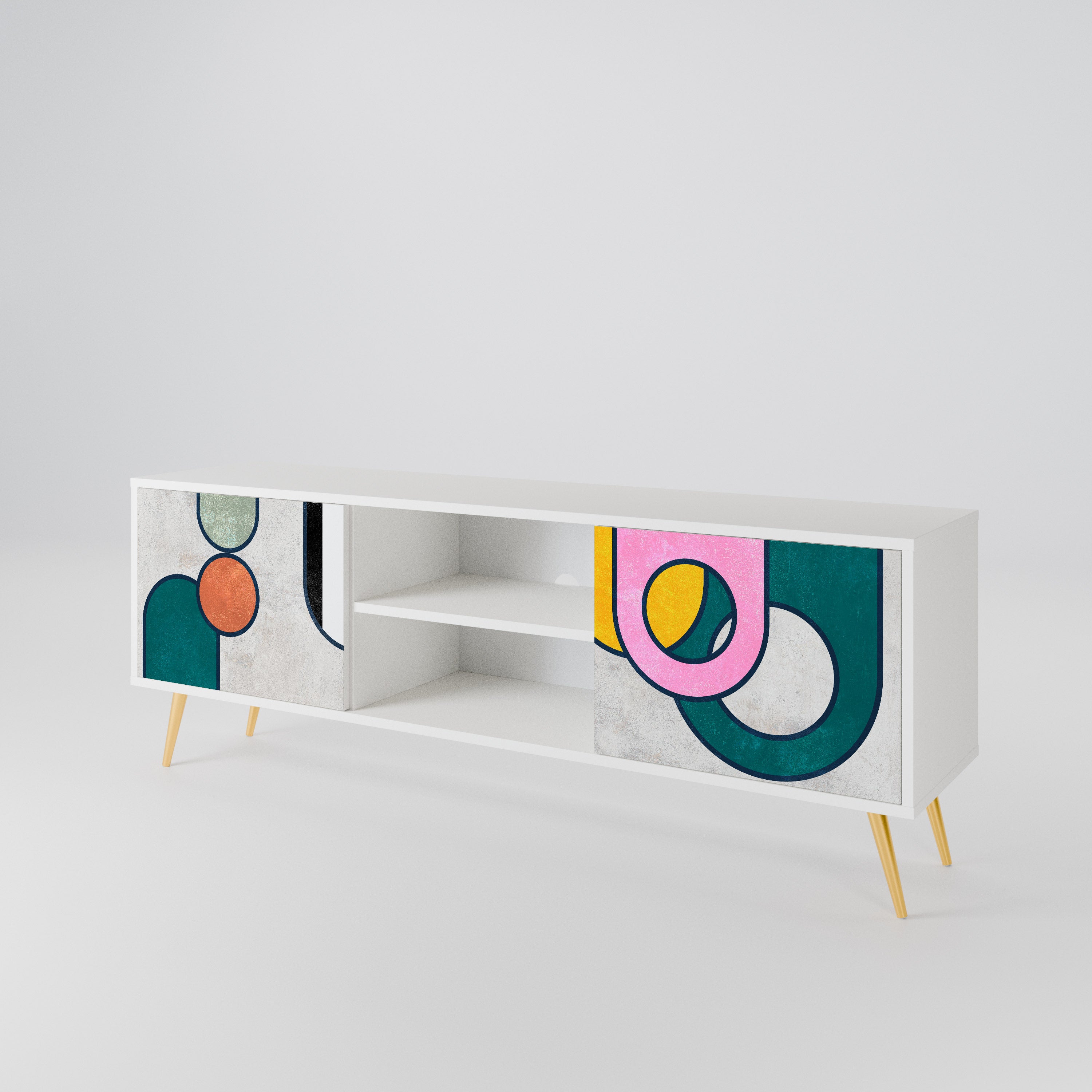 COOL STORY 2-Door TV Cabinet
