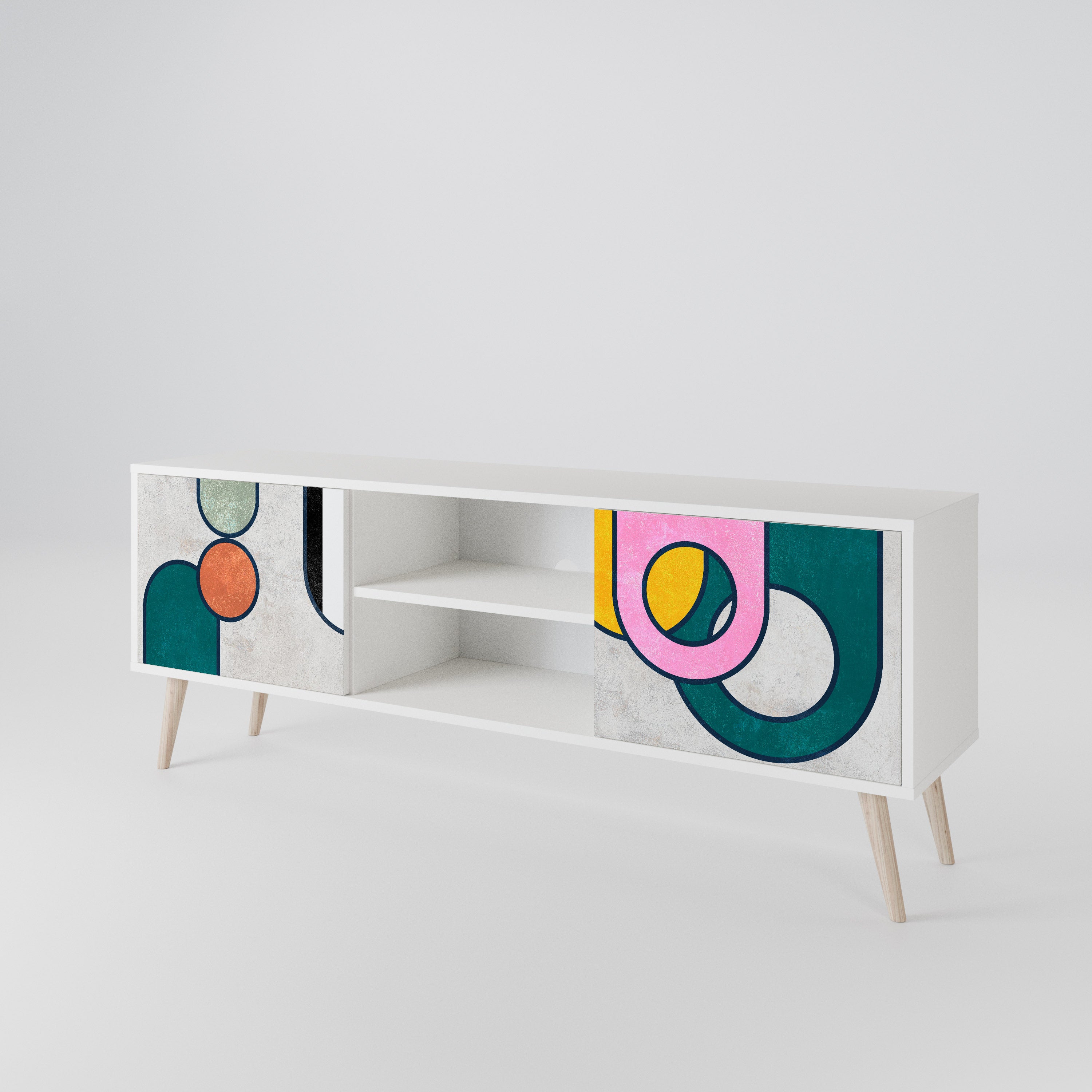 COOL STORY 2-Door TV Cabinet