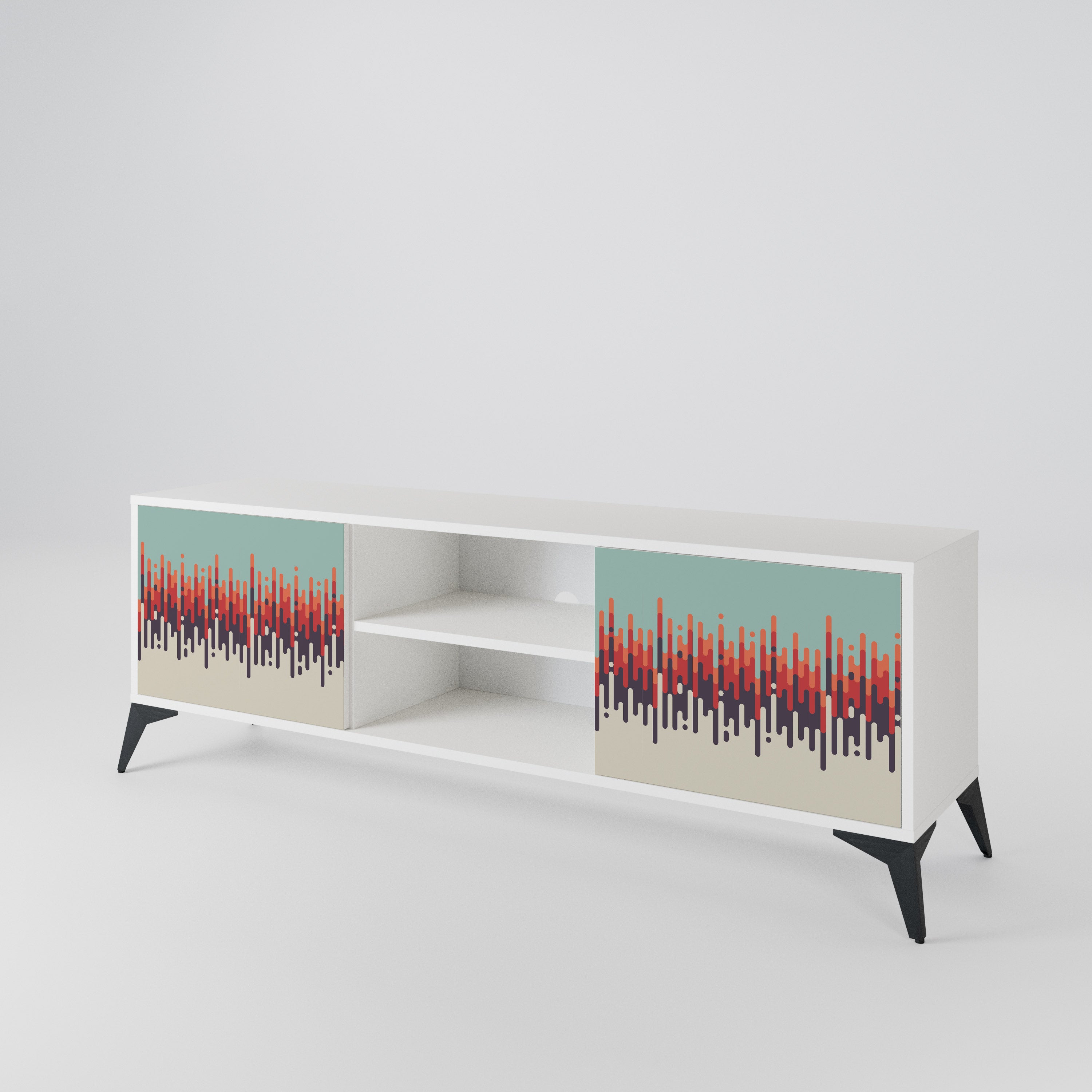 CHROMA CONTOURS 2-Door TV Cabinet