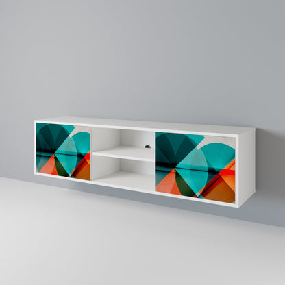 CIRCULAR RHAPSODY 2-Door TV Cabinet