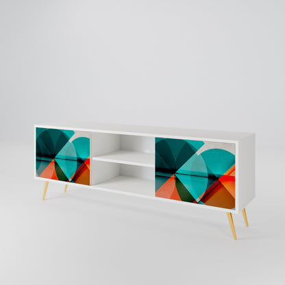 CIRCULAR RHAPSODY 2-Door TV Cabinet
