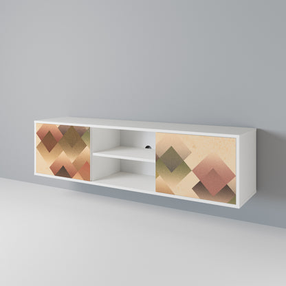 GEOMETRIC FUSION 2-Door TV Cabinet