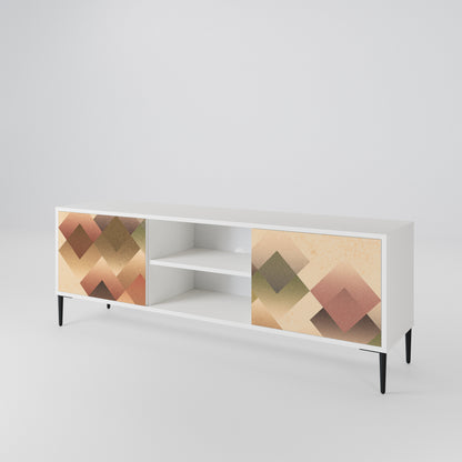 GEOMETRIC FUSION 2-Door TV Cabinet