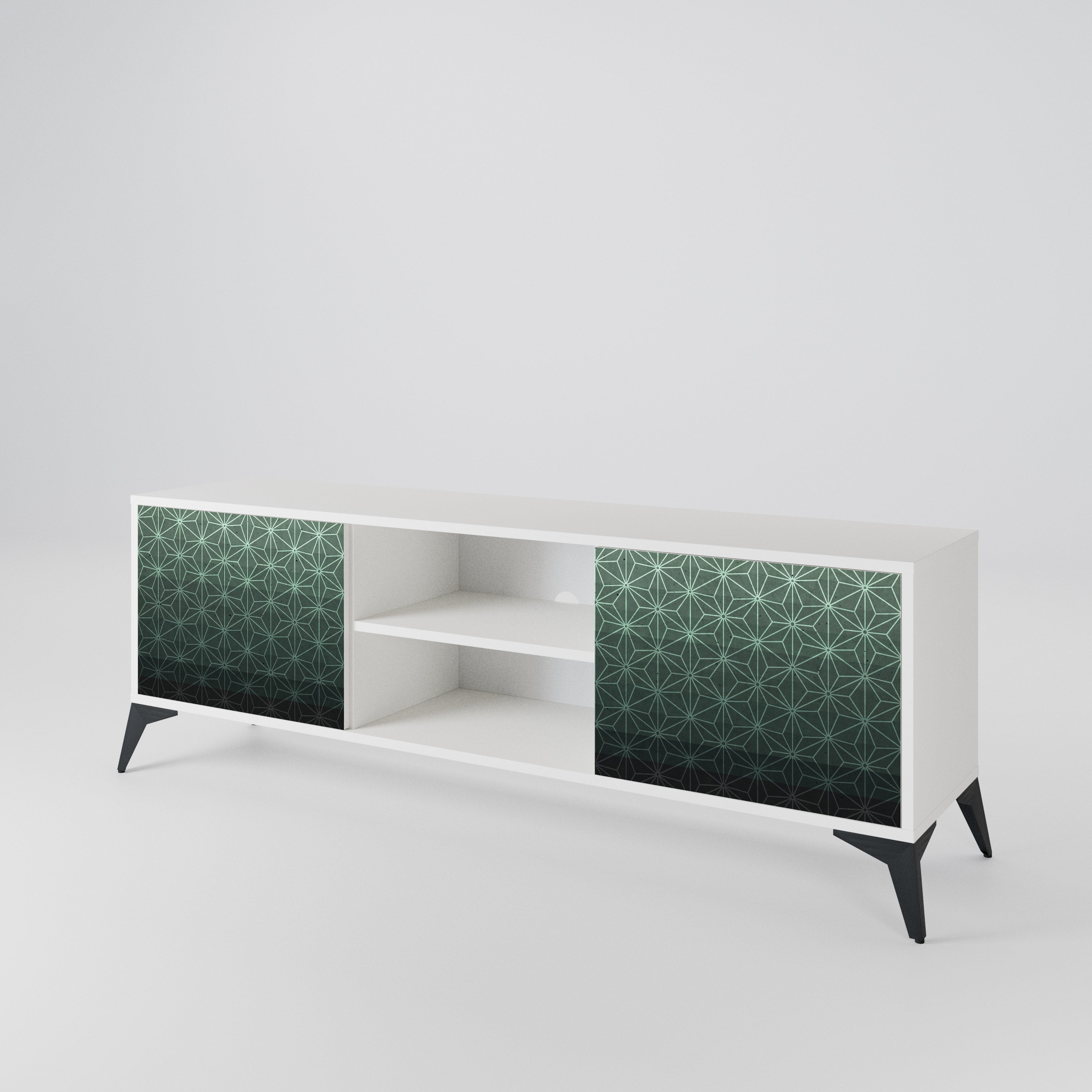 ORNAMENTAL GLIMMER 2-Door TV Cabinet
